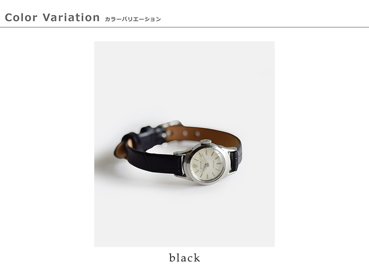 ROLEX ロレックス クロコ 型押し カウレザー ベルト ヴィンテージ