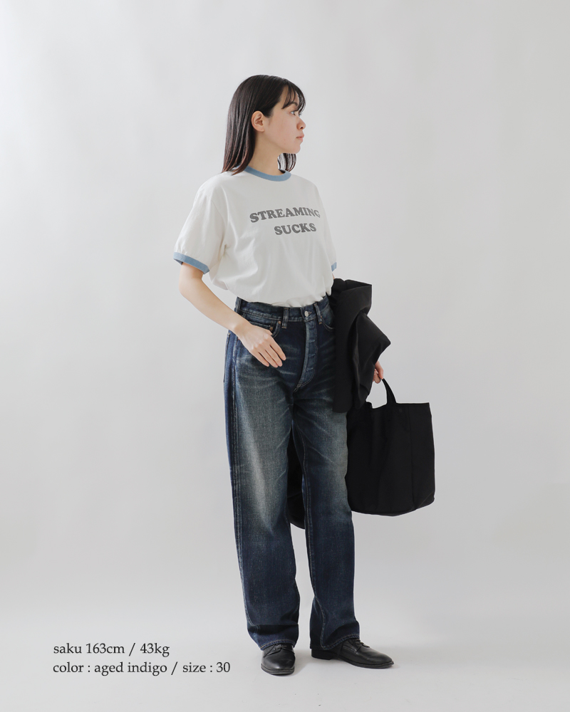 LENO リノ ストレート デニム パンツ “STRAIGHT JEANS” leno-j006a-ms