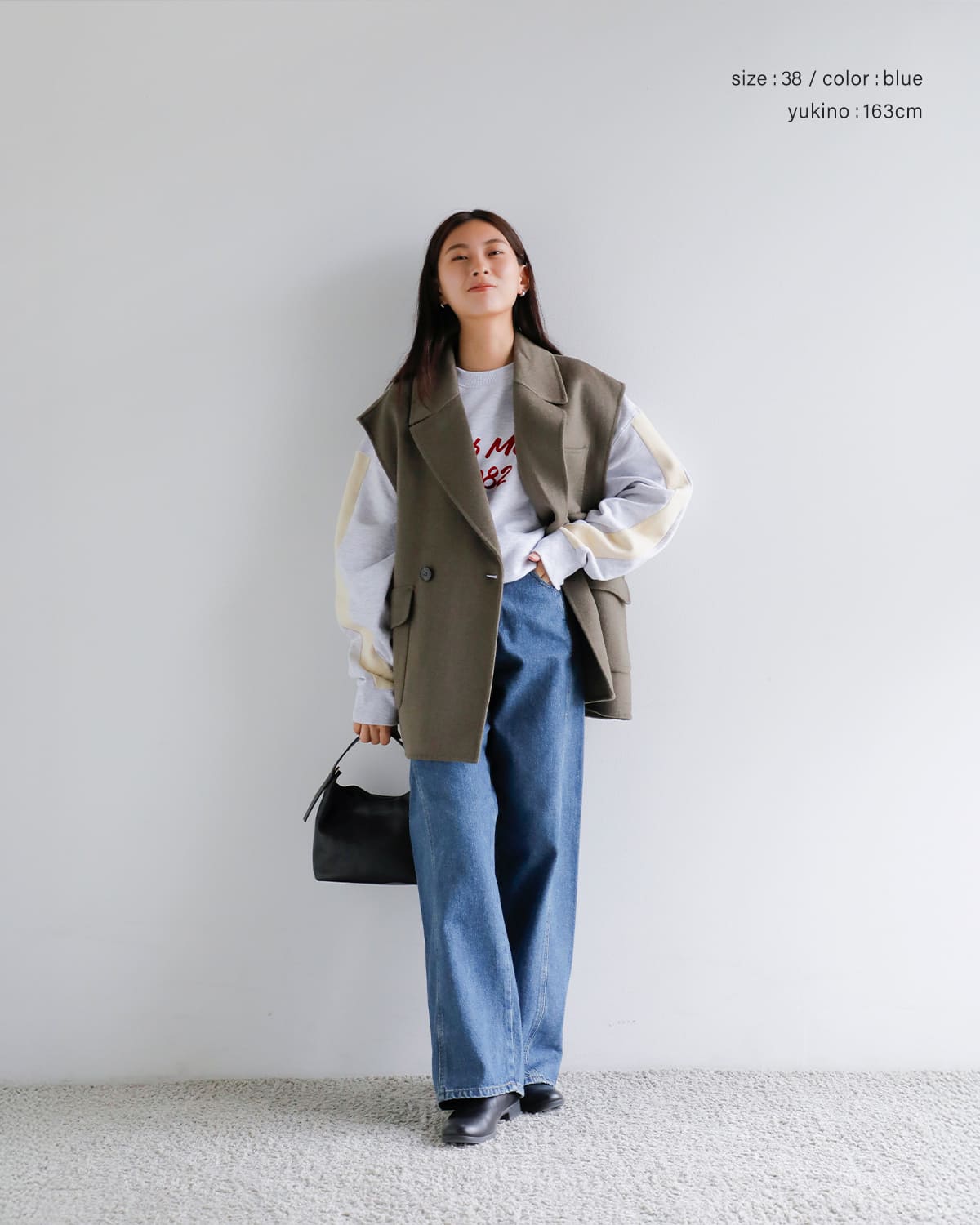 anuke アンヌーク パネル ルーズ デニム パンツ “Panel Loose Denim