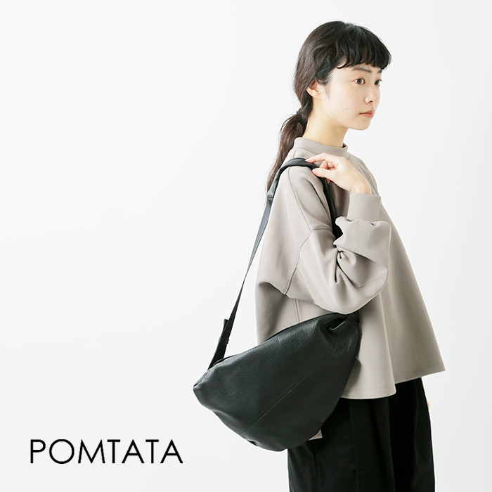 POMTATA ポンタタ カウレザー ボディバッグ “CANDY BODY BAG” candy