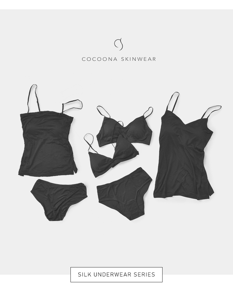 COCOONA SKINWEAR コクーナスキンウェア シルクノンワイヤー ホールド