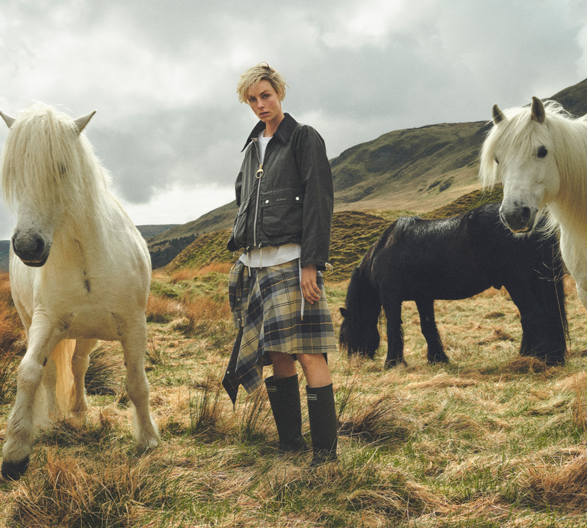 Barbour バブアー カトリン コットン カジュアル ジャケット CATLIN