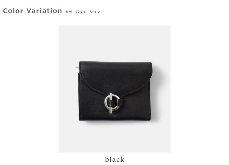 MARY AL TERNA メアリオルターナ シュリンクレザー ウォレット “CLASP