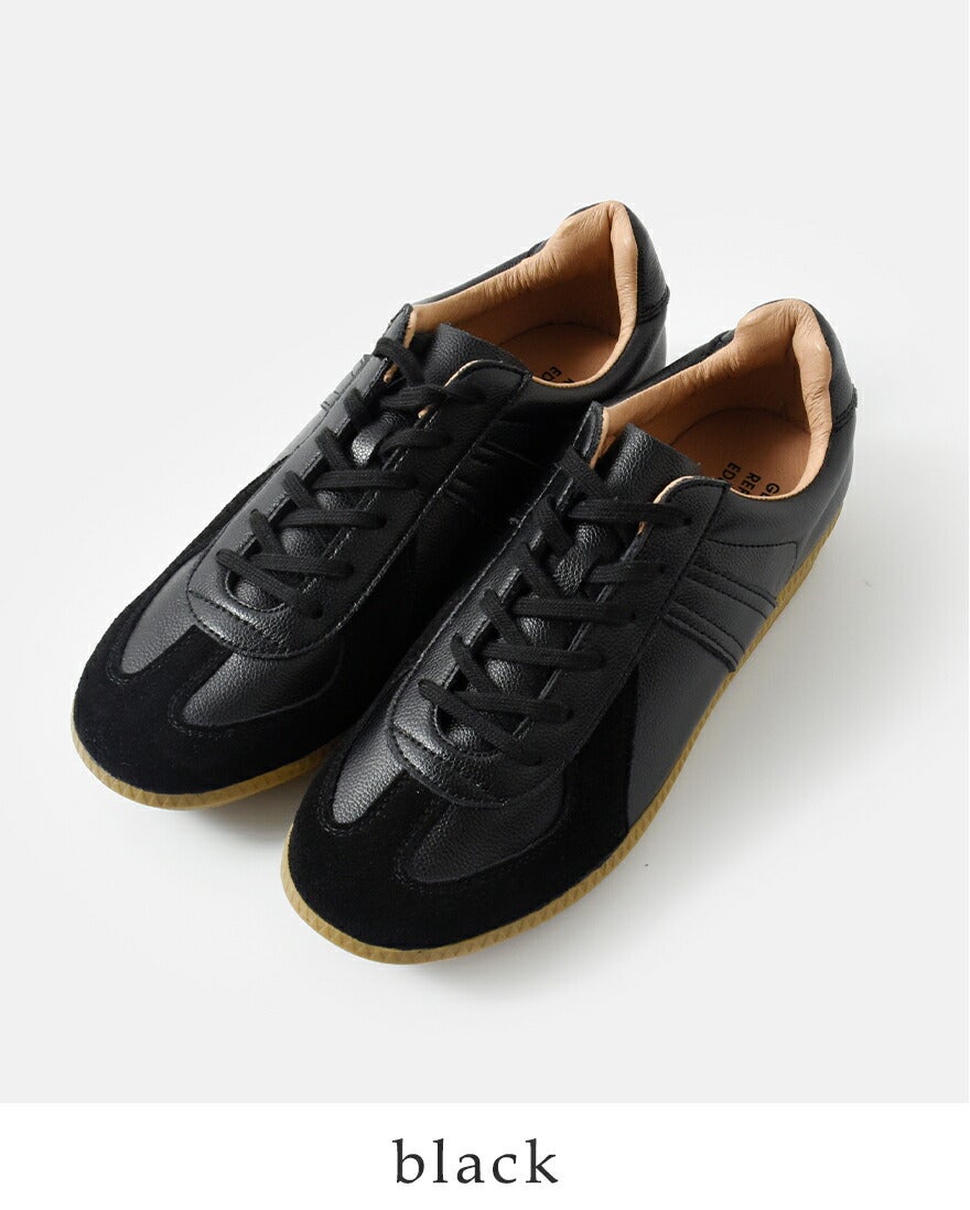 GERMAN TRAINER ジャーマントレーナー アクションレザー×スエード