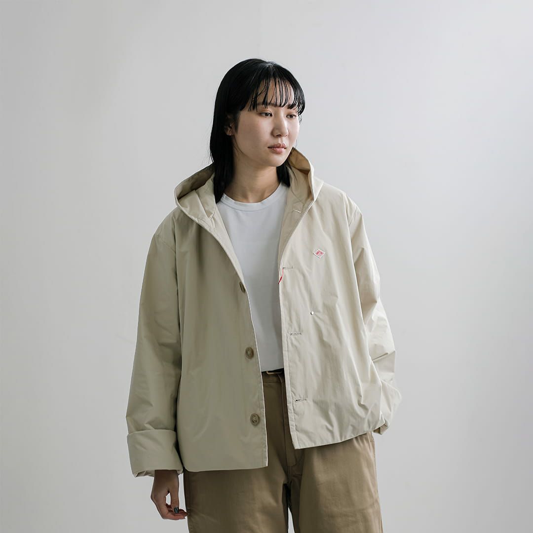 DANTON ダントン インサレーション ピーチタフタ フーデッド