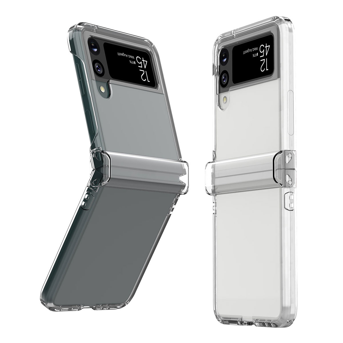 Galaxy Z Flip3 5G ケース】NUKIN 360 クリア ギャラクシー ゼット