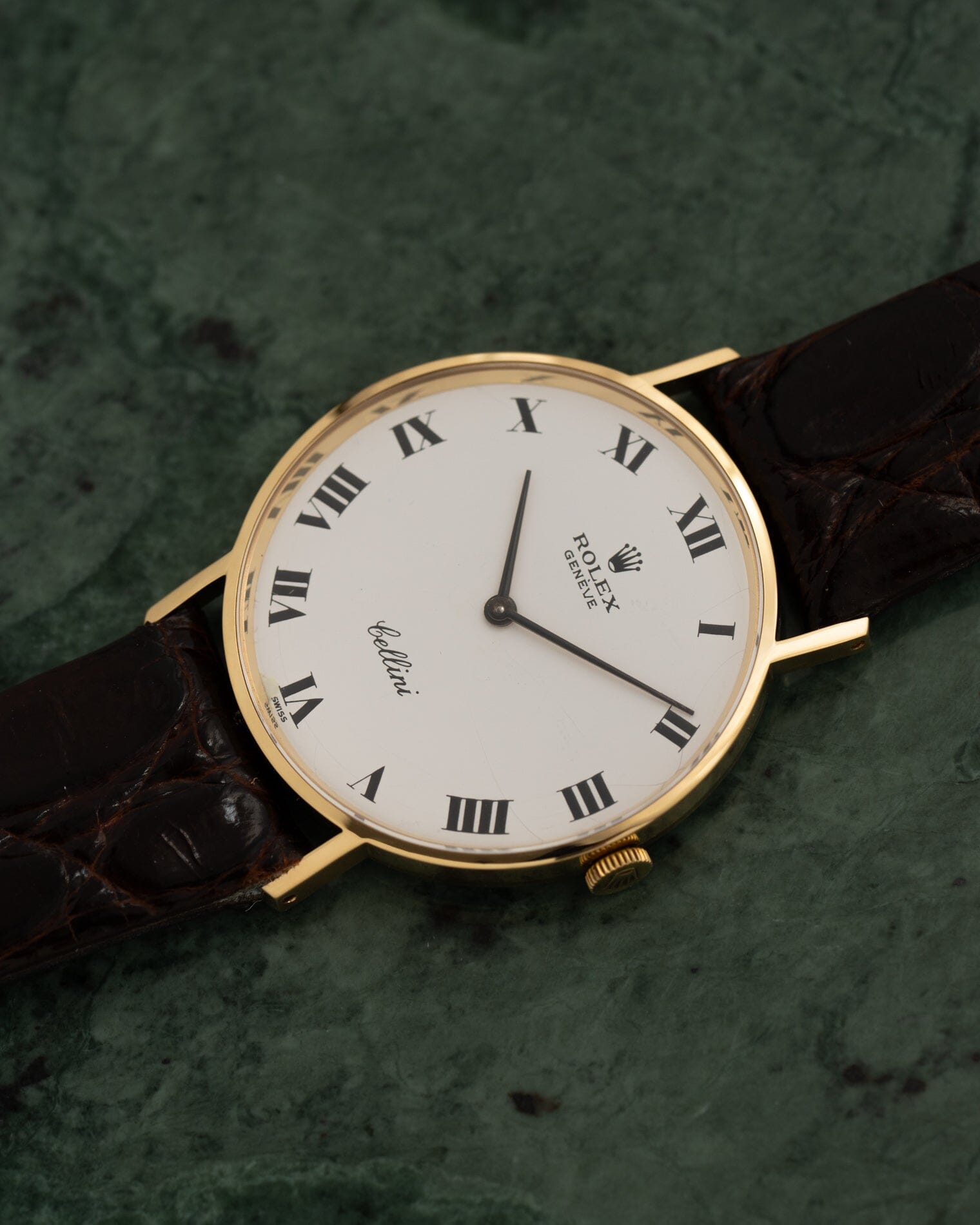 ロレックス チェリーニ 3833 YG ホワイトローマン 1970年代製 | ARBITRO