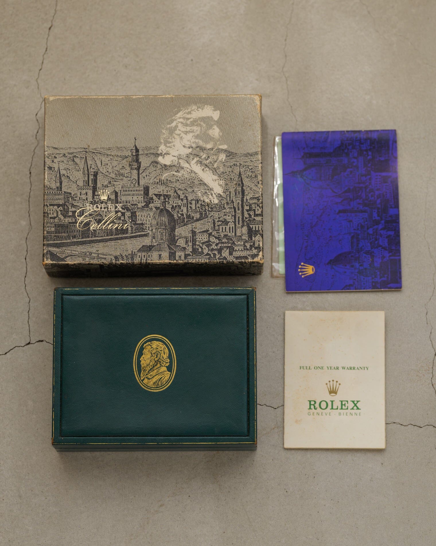 ロレックス チェリーニ 3804 WG シルバーシグマダイアル 箱保証書付き