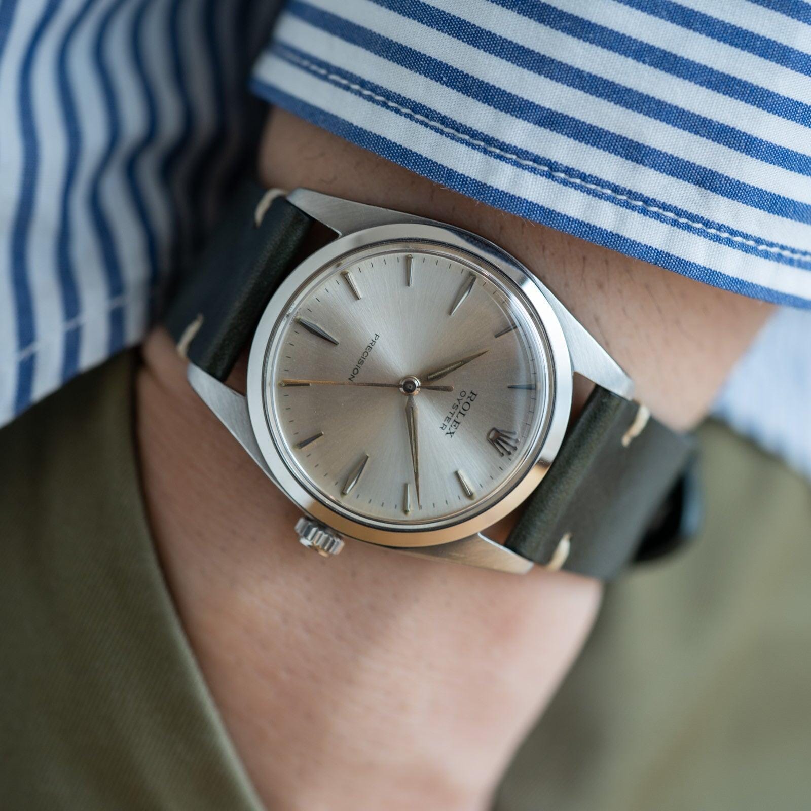 ロレックス オイスタープレシジョン 6424 ビッグオイスター 36mm 1952