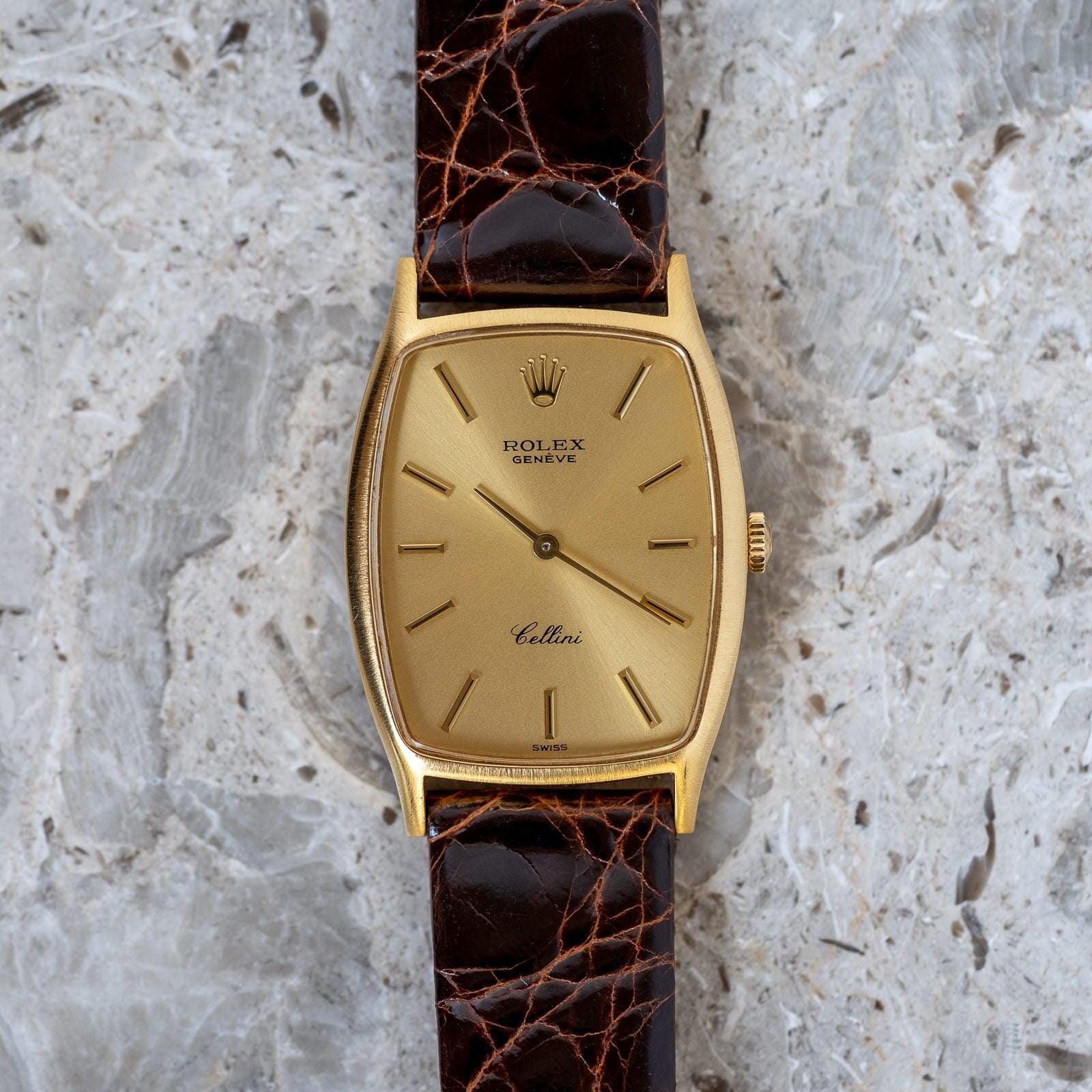 ロレックス チェリーニ 3807 18金無垢 YG シャンパンダイアル / ROLEX