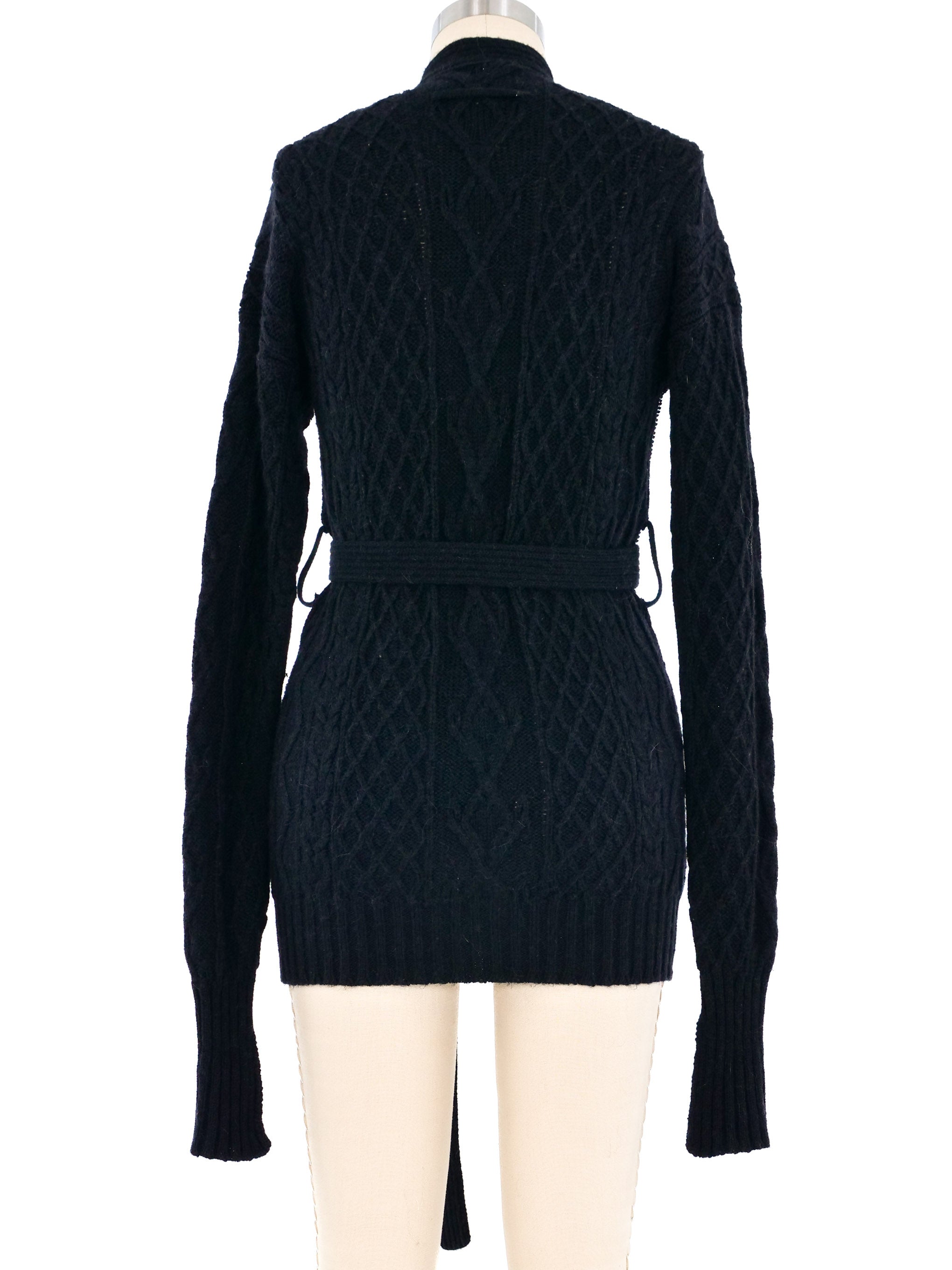 Jean Paul Gaultier Chainmail Panel Cardigan