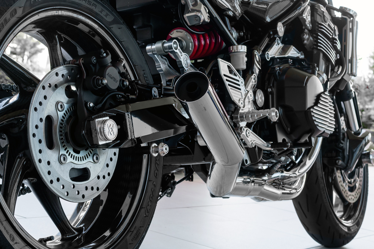 ≪Z900RS専用 リアアクスルガードの開発≫ | 開発情報 | ARCHI