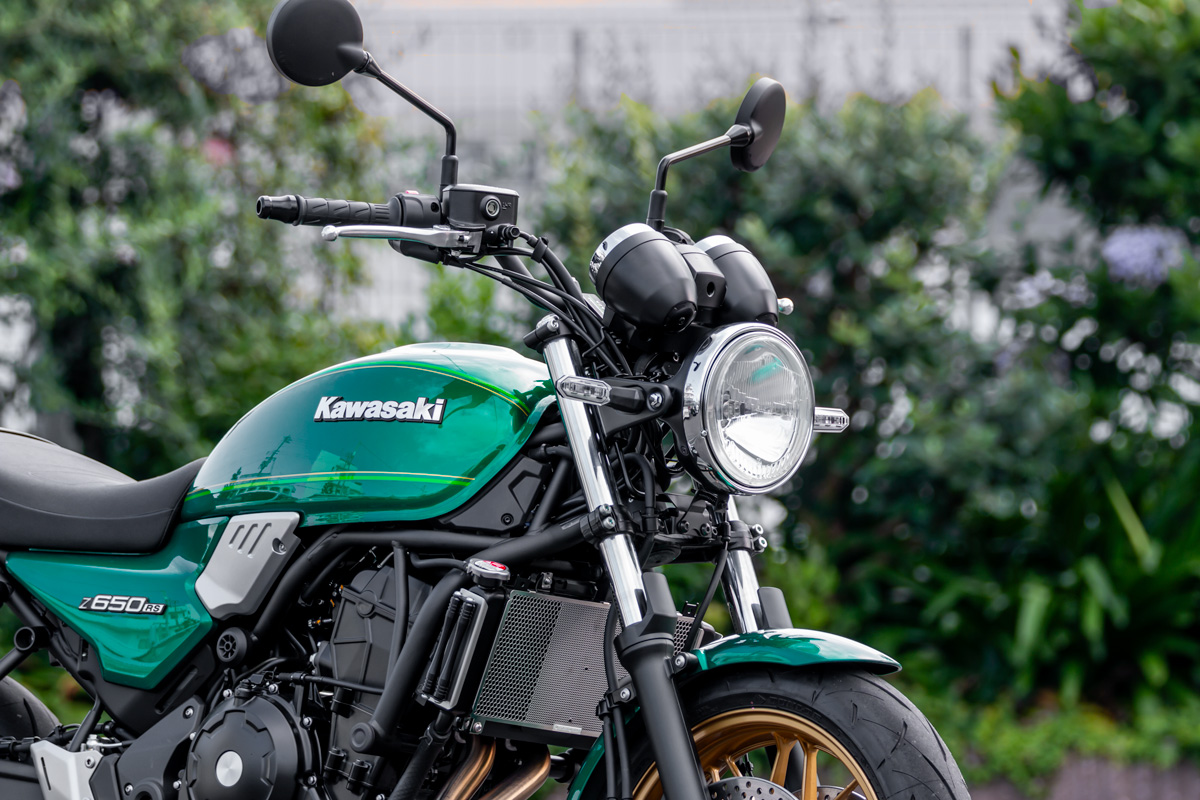 ≪Z650RS専用ヘッドライトコンバージョンキットの開発≫ | 開発情報