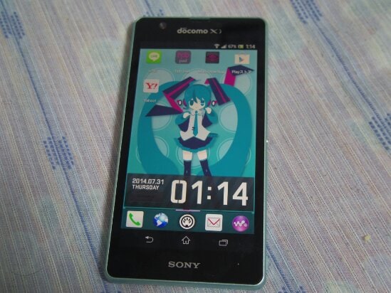 Xperia feat. HATSUNE MIKU SO-04E レビュー＆ドコモまとめ | てつぱら