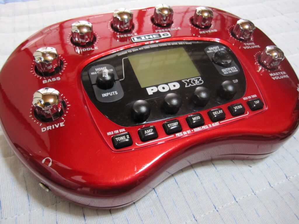 POD X3｜高音質・多機能なマルチエフェクター | 音楽のあれこれ