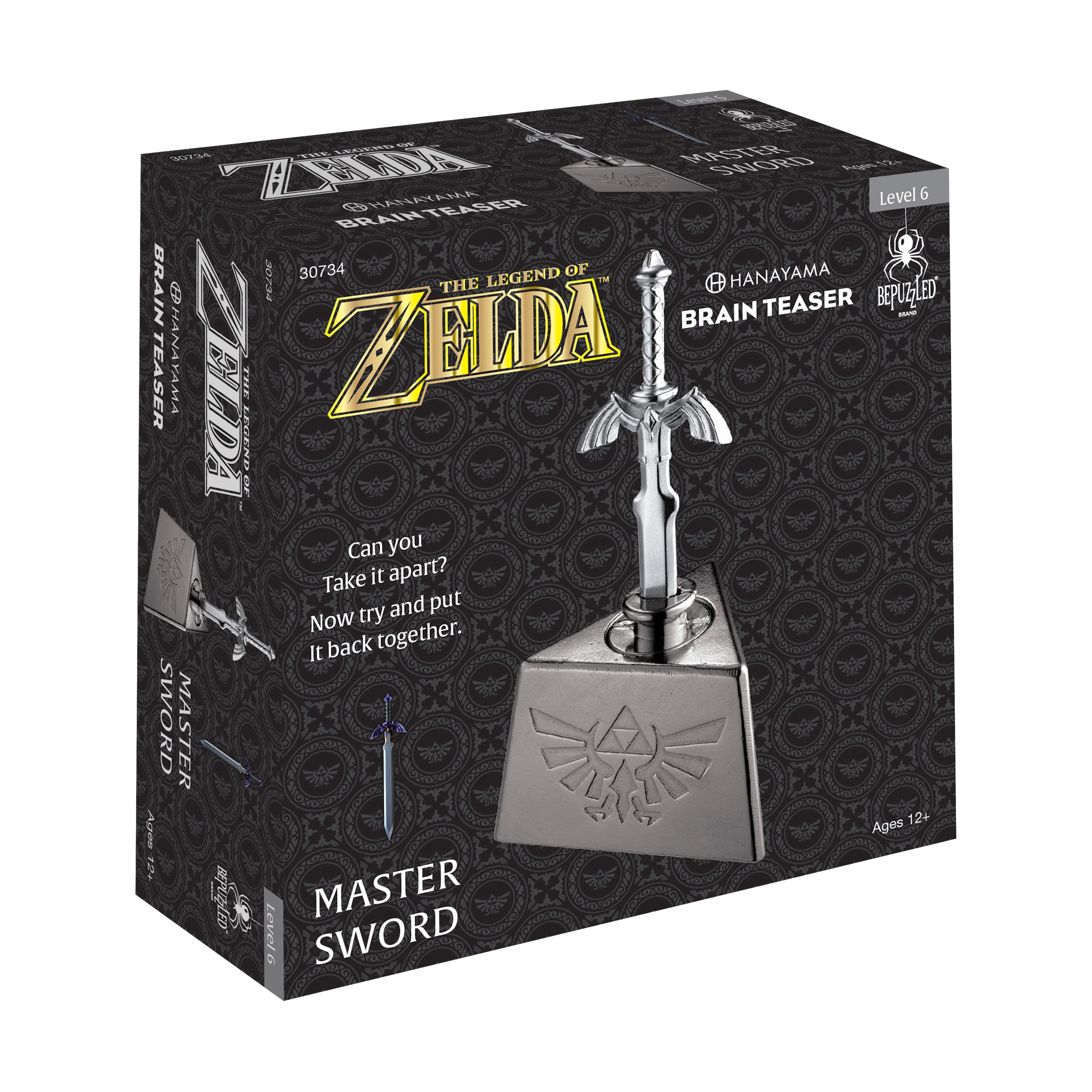 Hanayama Level 6 Cast Puzzle - Legend of Zelda: Master Sword
