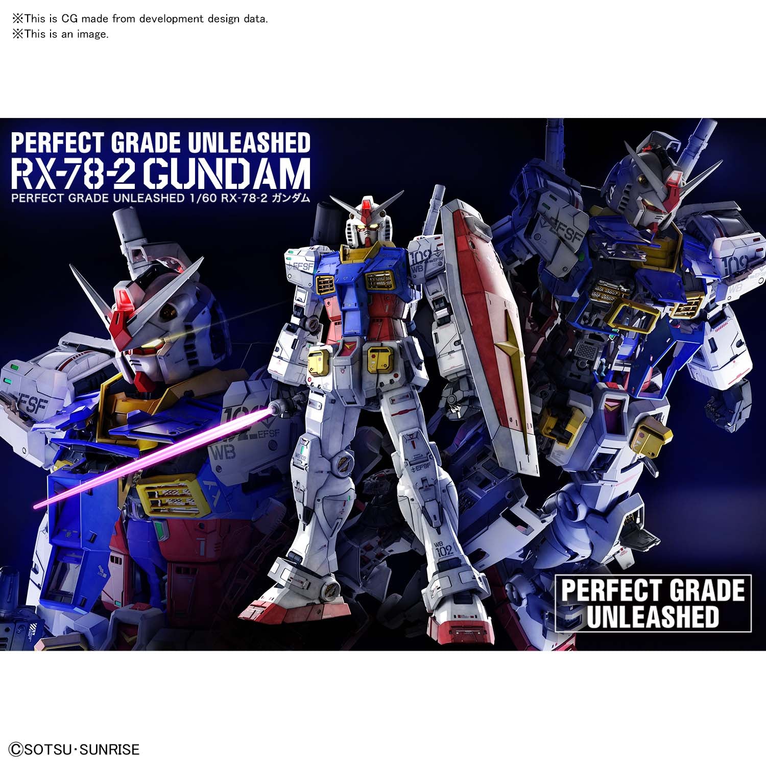PGU RX-78-2 Gundam (Perfect Grade Unleashed 1/60) - Argama Hobby