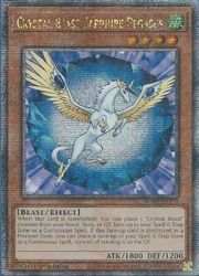 Crystal Beast Sapphire Pegasus(25thS)(1st)(宝玉獣サファイア