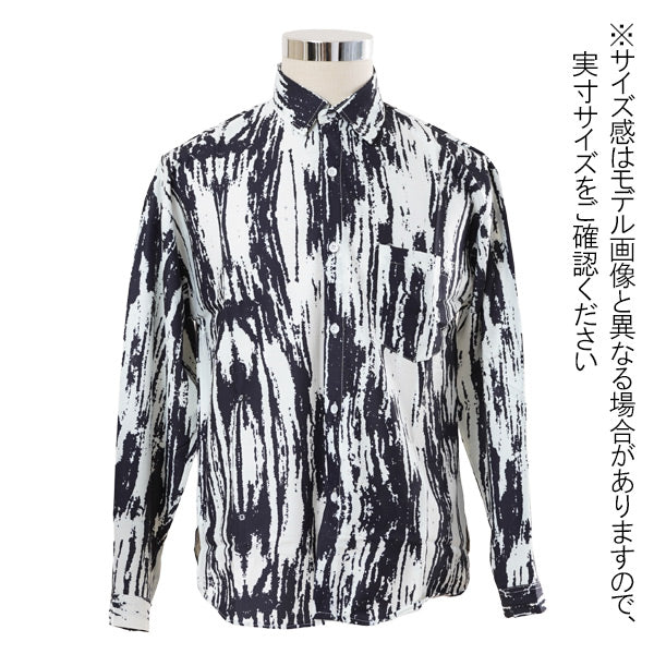 かすれストライププリントシャツ – ArrrT