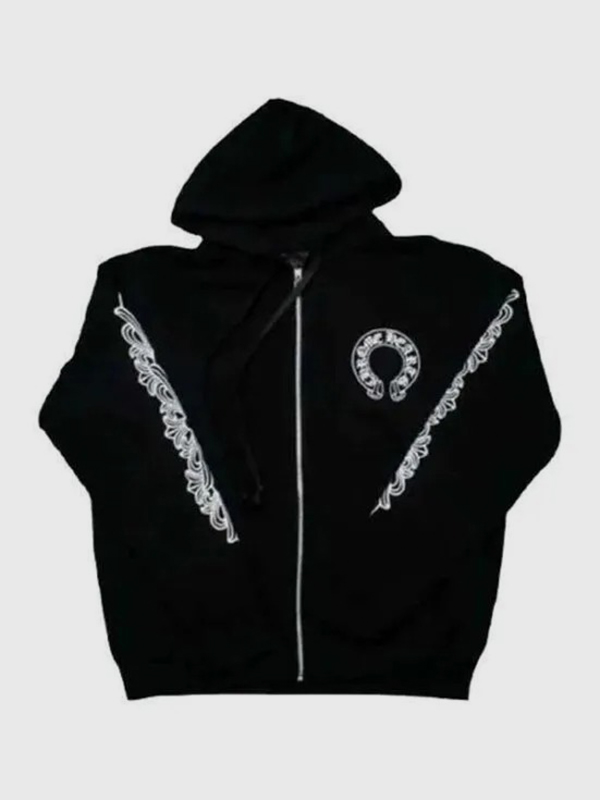 Chrome Hearts Hoodie | Floral Cross Pullover Hoodie - Order Now