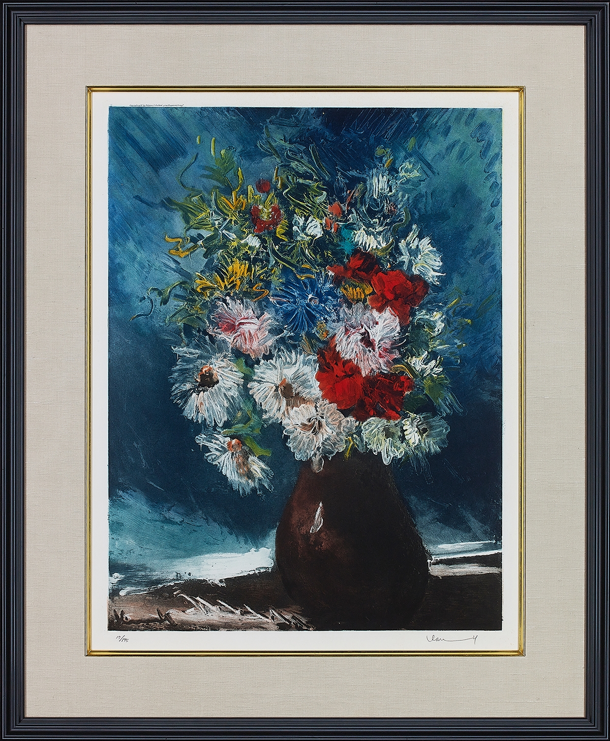 モーリス・ド・ヴラマンク『 花束【一点限り】』 | 銅版画 | 日経アート