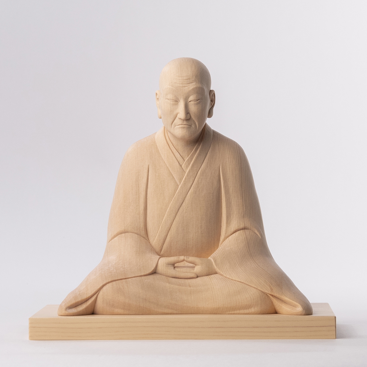 藤田燿憶『 良寛像』 | 木・和紙作品 | 日経アート