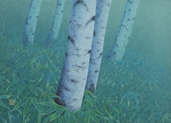 佐々木裕而『 緑陰』 | 日本画 | 日経アート