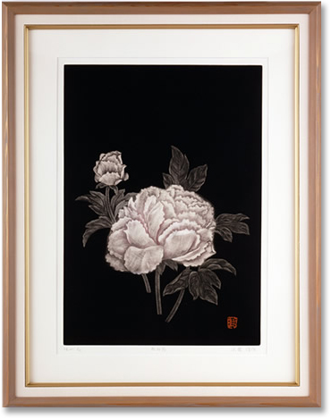 小泉淳作『 牡丹花（ぼたんばな）』 | 銅版画 | 日経アート