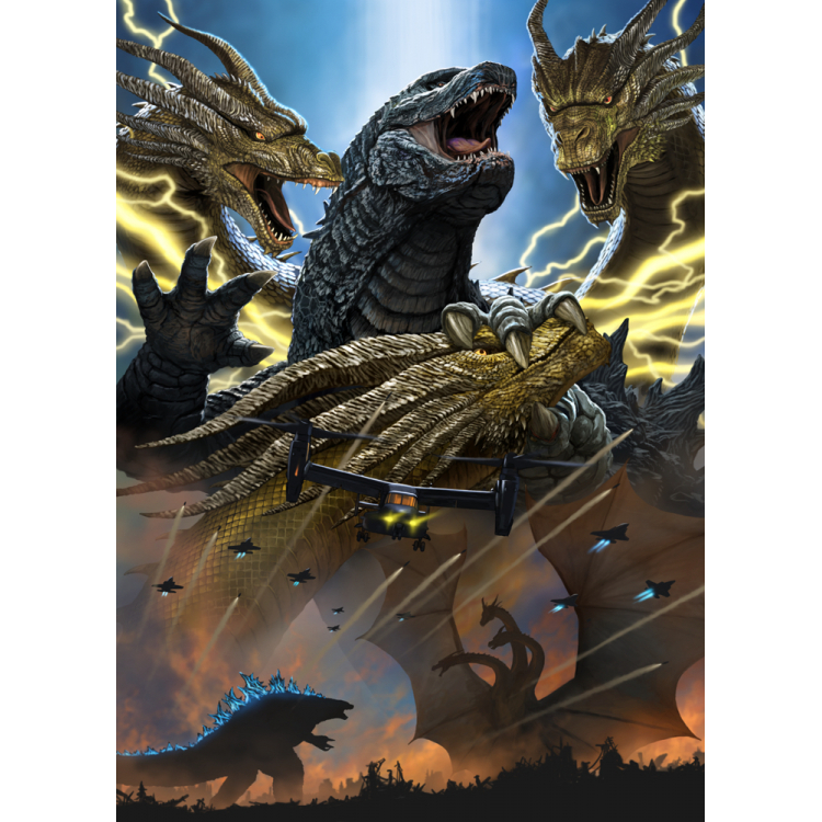 GODZILLA GENERATION 生賴範義・開田裕治・西川伸司 3ILLUSTRATORS