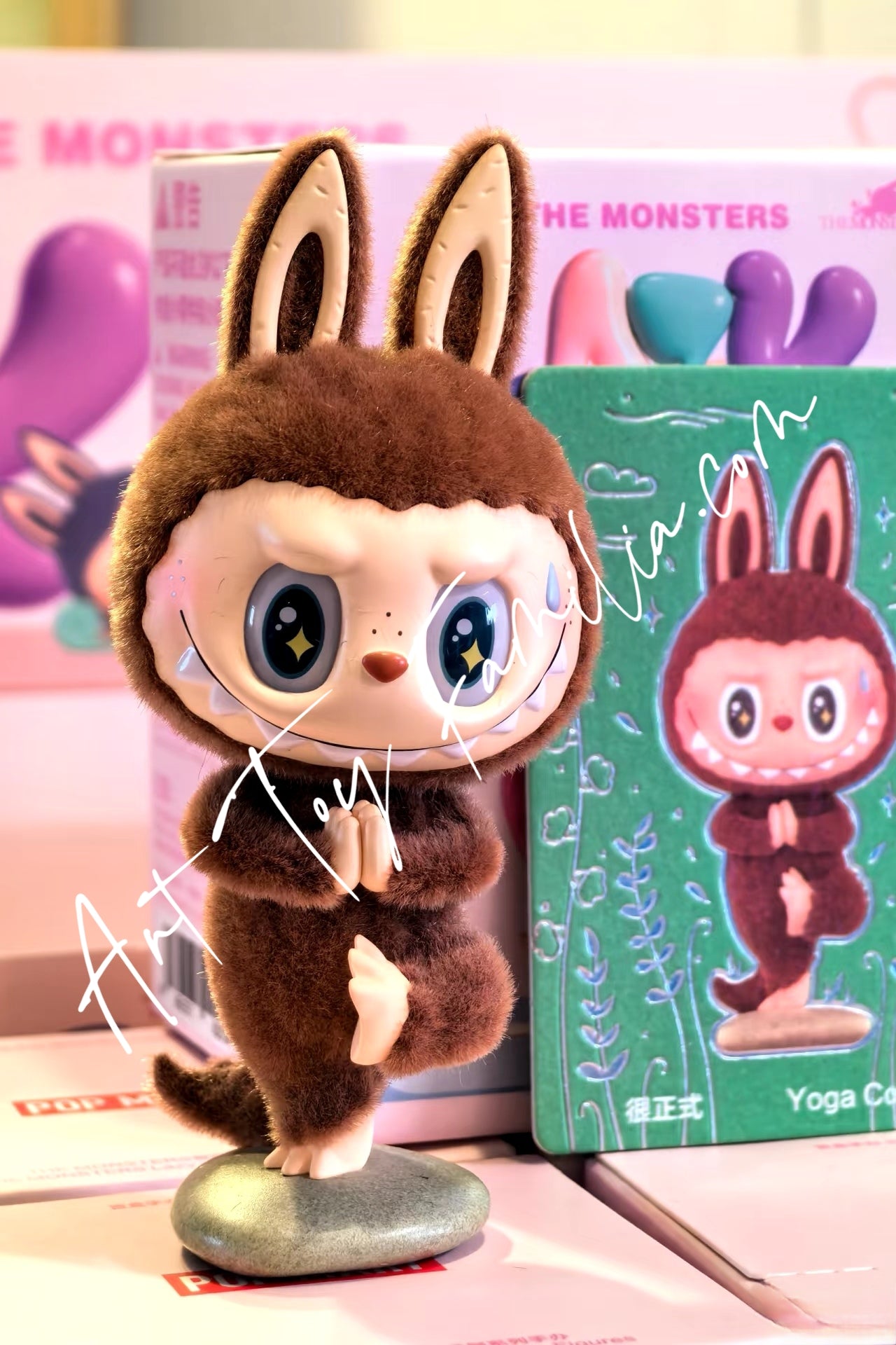 THE MONSTERS Lazy Yoga Series Figures | POP MART – Art Toy Familia