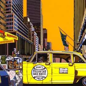 パラディーゾ」鈴木英人 1995年 シルクスクリーン - 鈴木英人-EIZIN