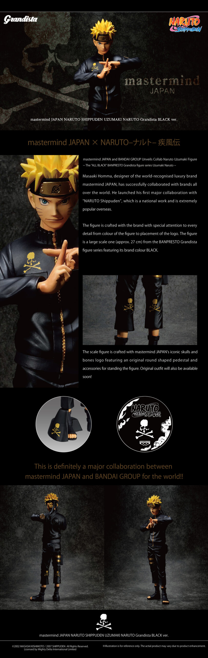 Banpresto x Mastermind Japan - MMJ Grandista Uzumaki Naruto