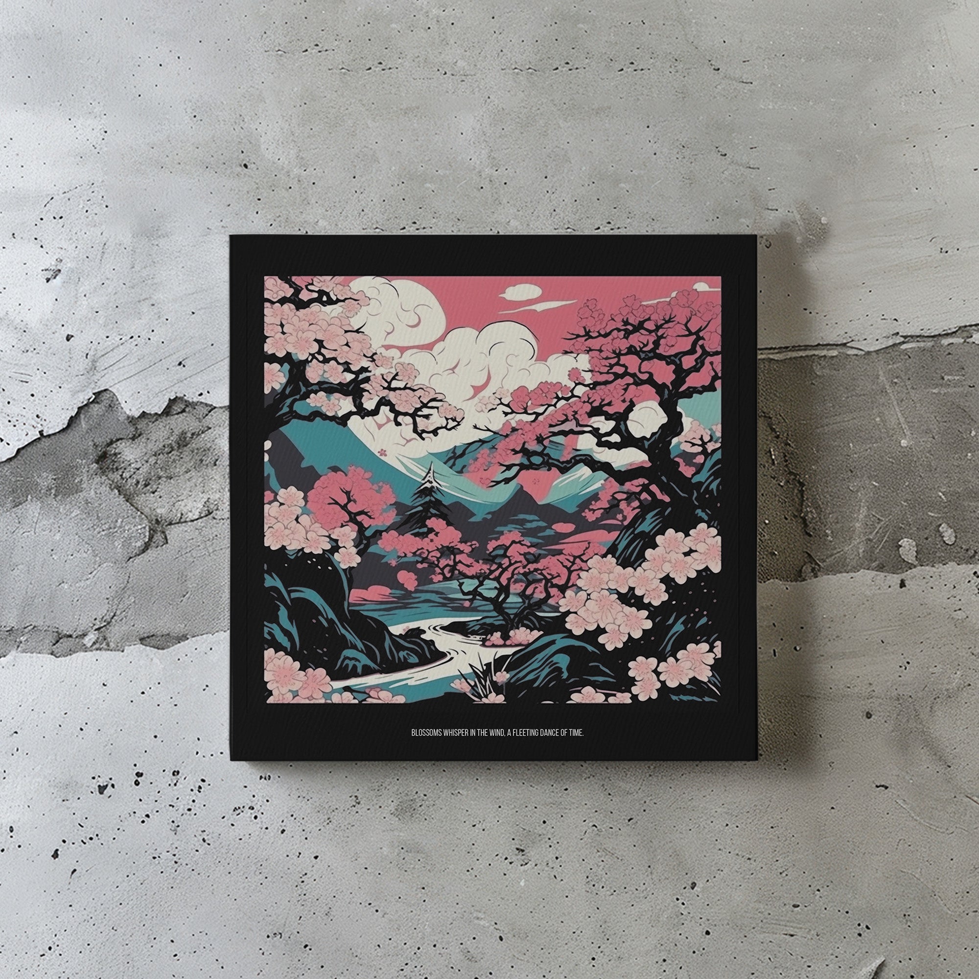 和モダン×ポップアート｜春を彩る桜の幻想アート – ArtDeli. アート