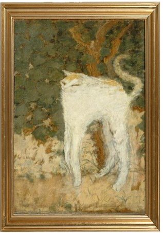 白い猫》(1894) – 美術館所蔵・オークションハウス取扱い絵画のリ