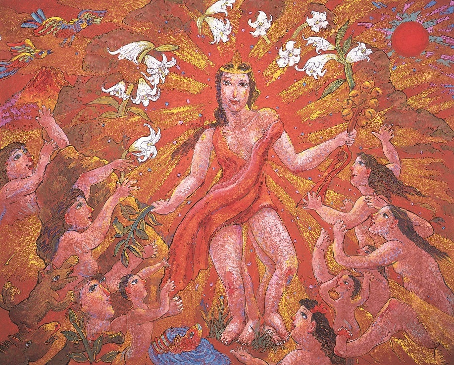 特別展示「Energy エネルギー 〜自然界の神々〜」絹谷幸二 天空美術館