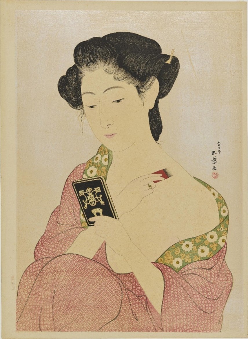 連載企画】「新版画－もうひとつの浮世絵」④ 日本人初の新版画作家