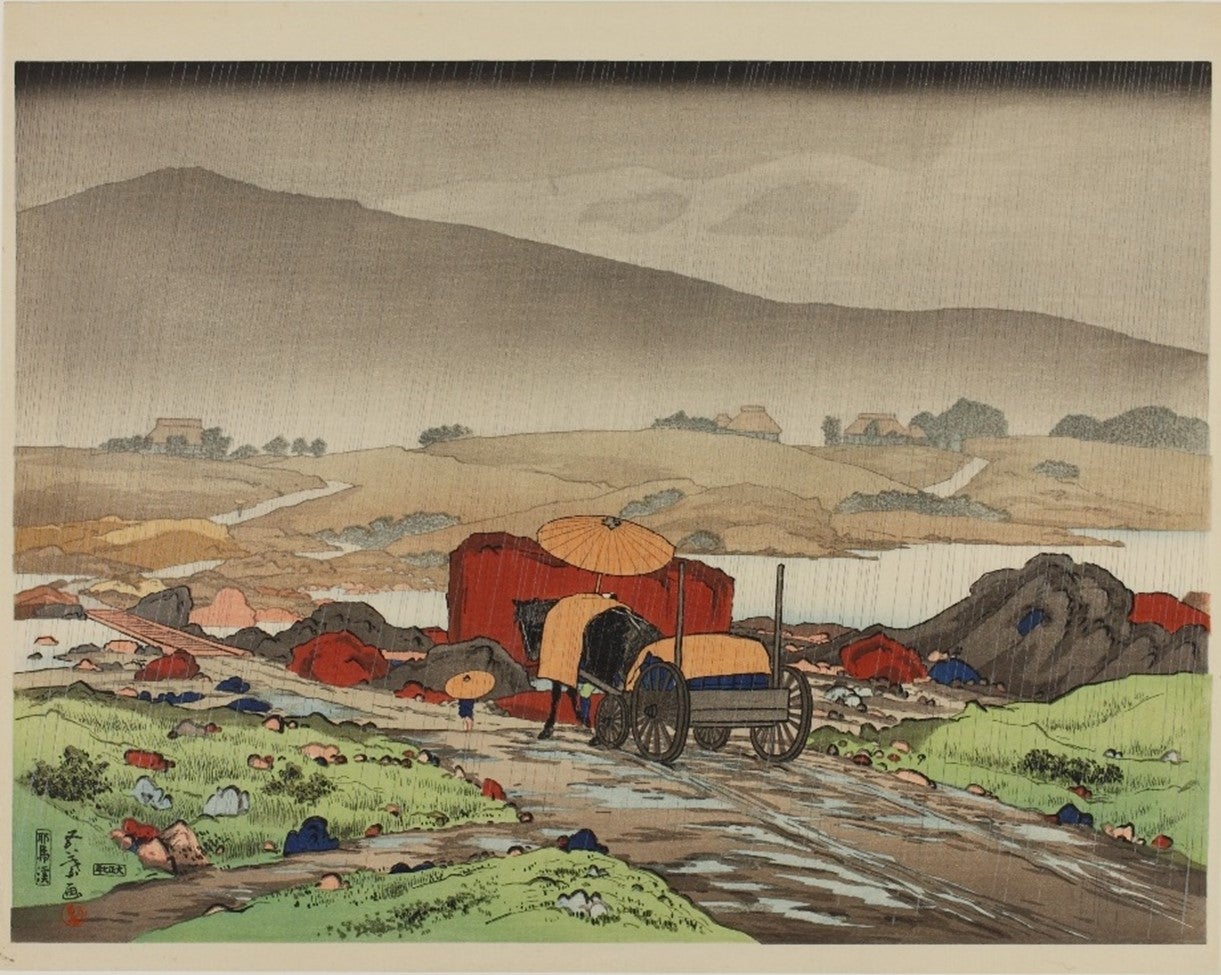 連載企画】「新版画－もうひとつの浮世絵」④ 日本人初の新版画作家