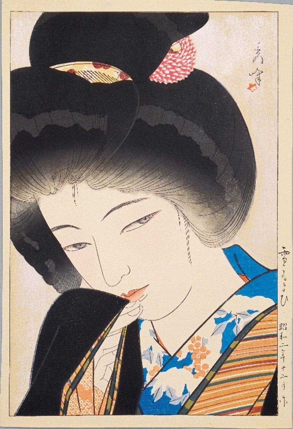 連載企画】「新版画－もうひとつの浮世絵」⑰ モダンガールも描いた