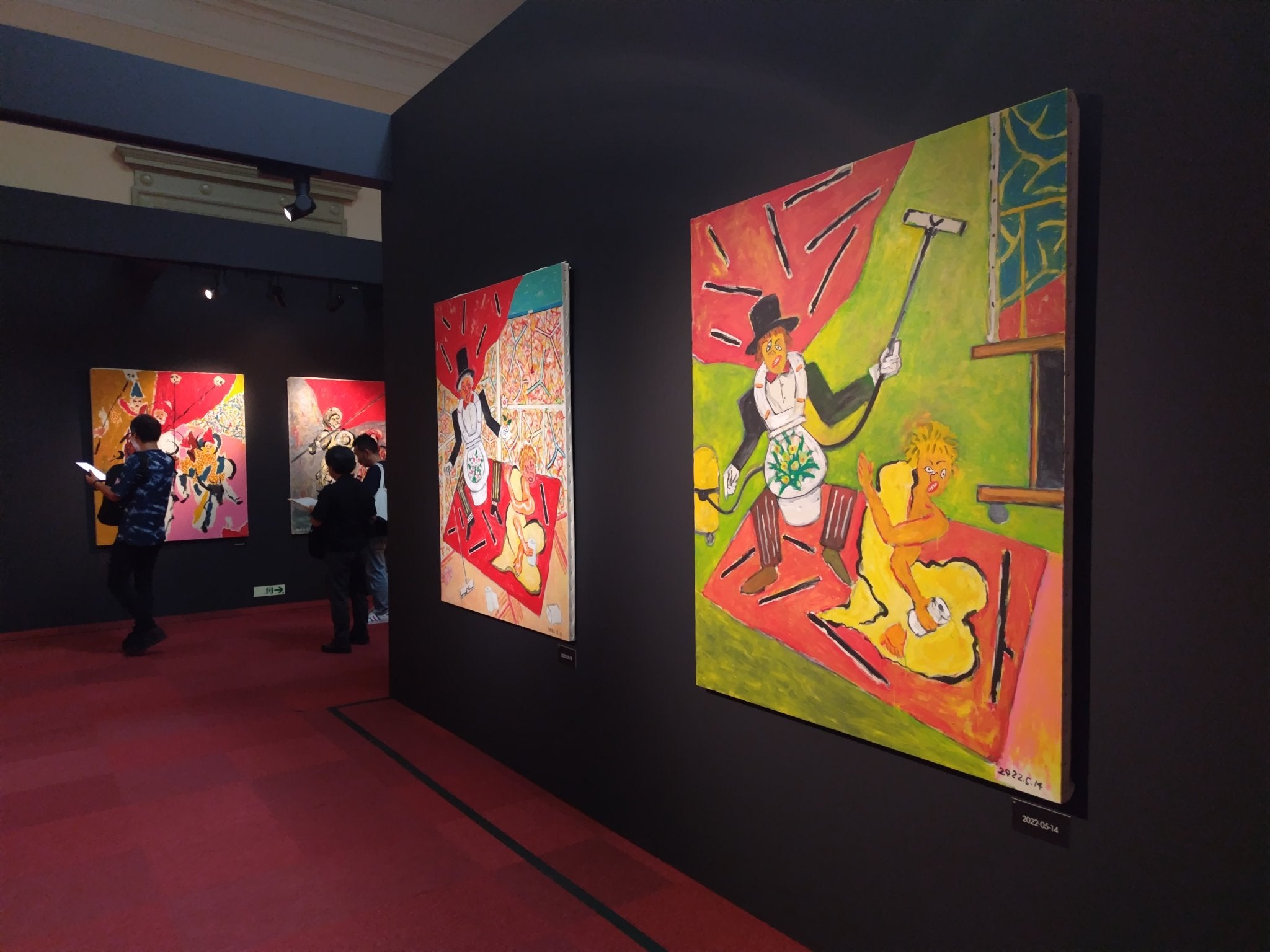 開幕】「横尾忠則 寒山百得」展 鮮やかに、自由に、圧巻の102点 東京