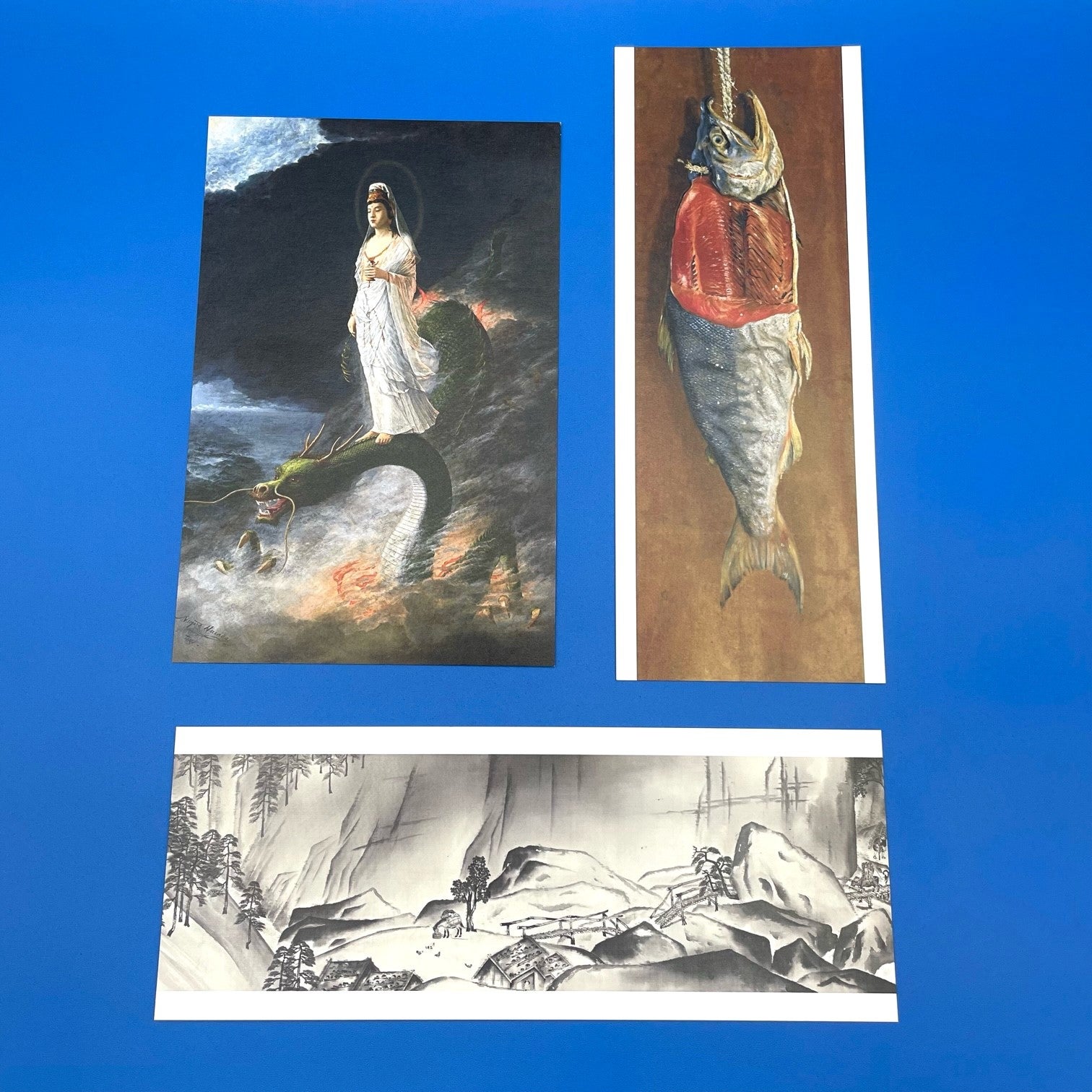 グッズ開封】「重要文化財の秘密」 鮭、麗子、黒田清輝の妻、猫…から