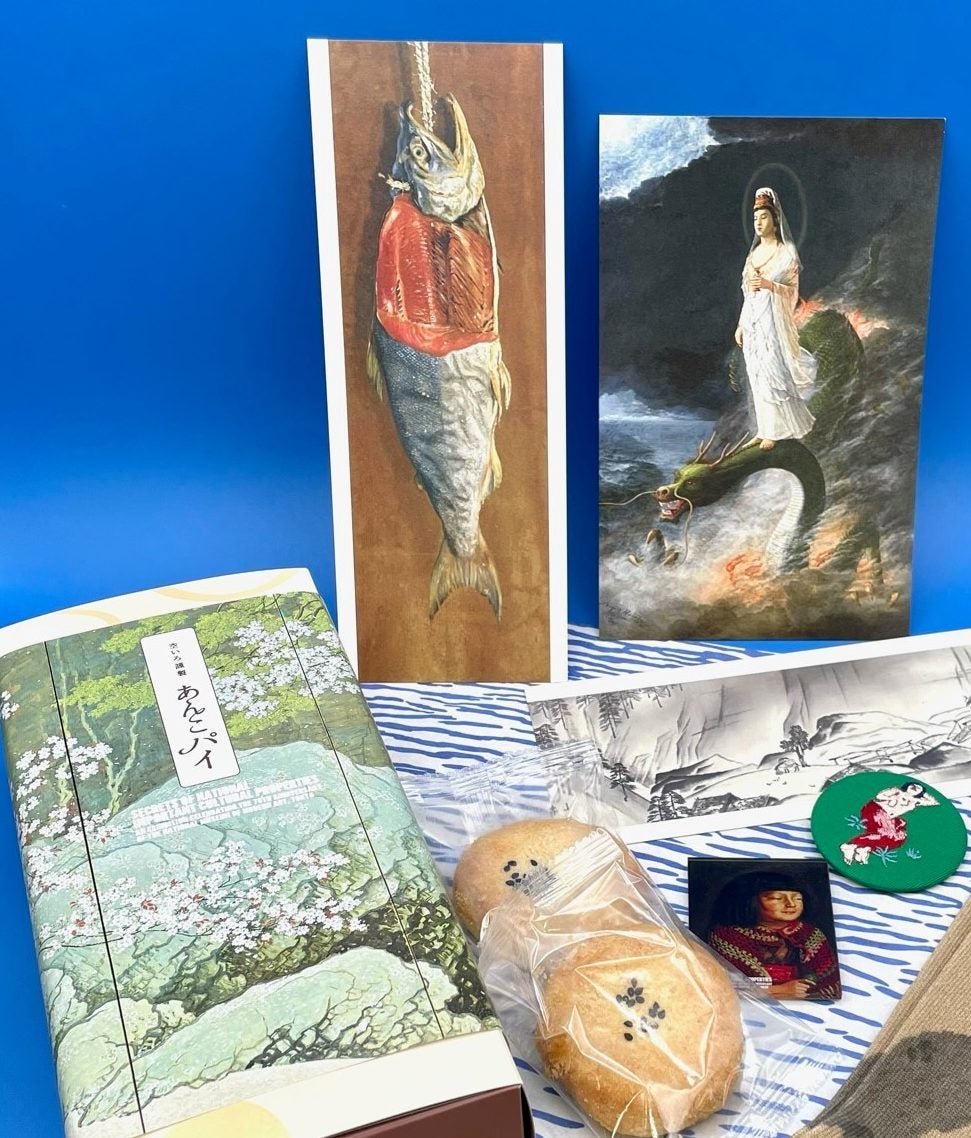 グッズ開封】「重要文化財の秘密」 鮭、麗子、黒田清輝の妻、猫…から