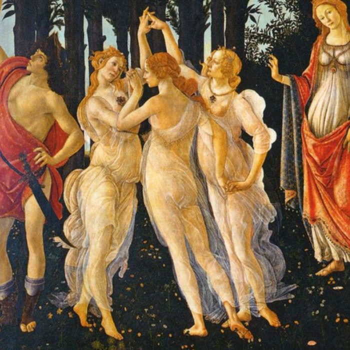 カメオ彫刻の巨匠オッタヴィアーノ氏が製作しました三美神のカメオ