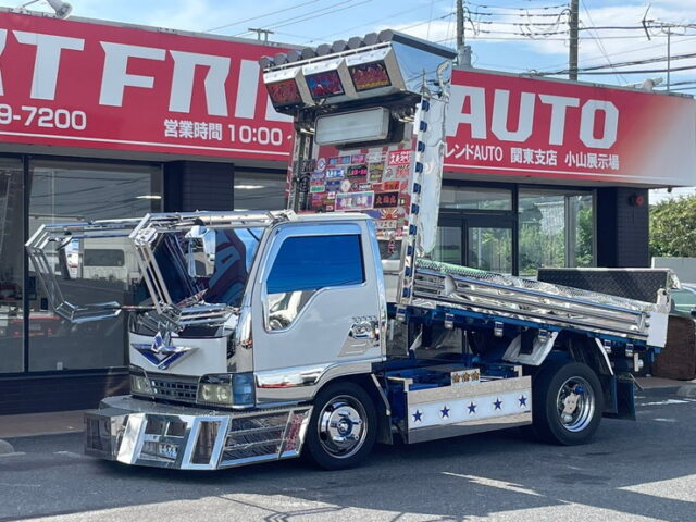 H15 エルフ ダンプ デコトラ 5MT マニ割り｜中古トラック・大型