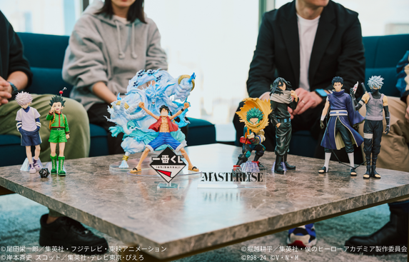 MASTERLISE 4つの極意】ジャンプ人気4作品のフィギュア制作の「極意