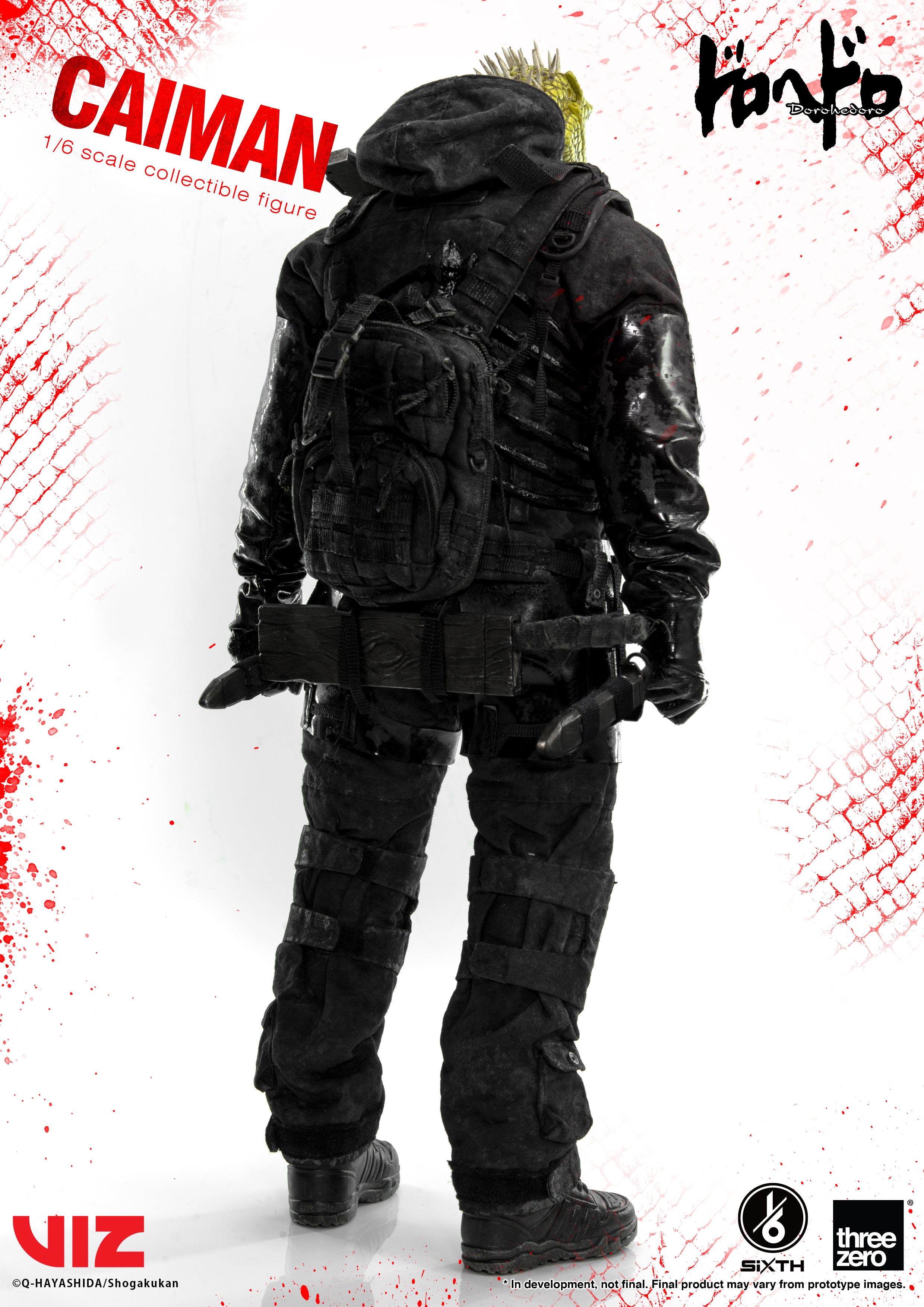 Threezero Dorohedoro SiXTH Caiman 1/6 Scale Action Figure (RE
