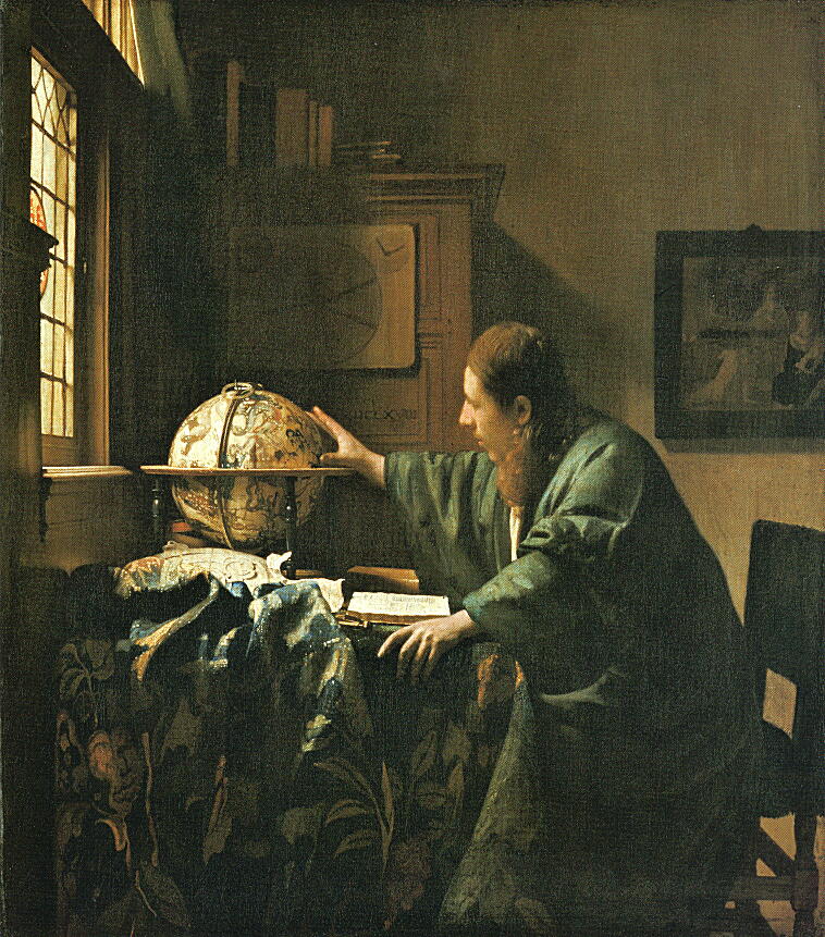天文学者 フェルメール 絵画解説
