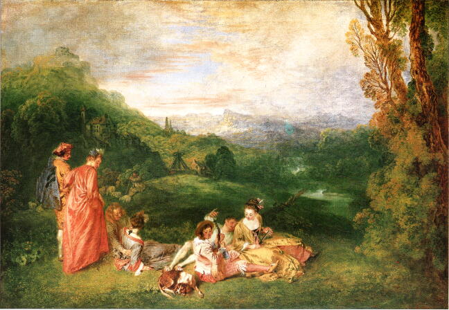 ロココ 絵画解説 世界の名画 有名絵画