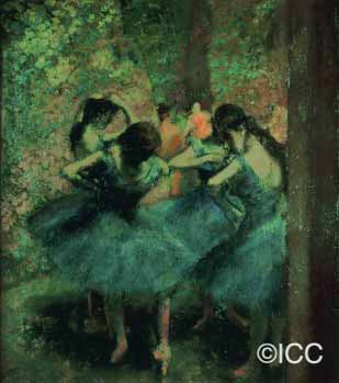 青い踊り子たち」 エドガー・ドガ | 世界の美術館