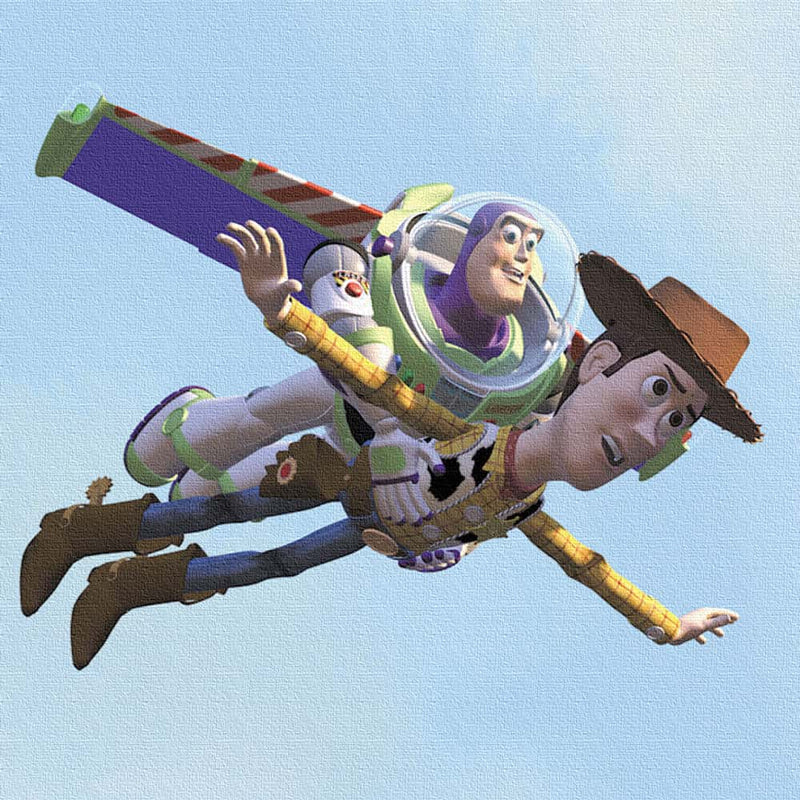 トイ・ストーリーのアートパネル Mサイズ 30×30cm PIXA-2209-04 – Art