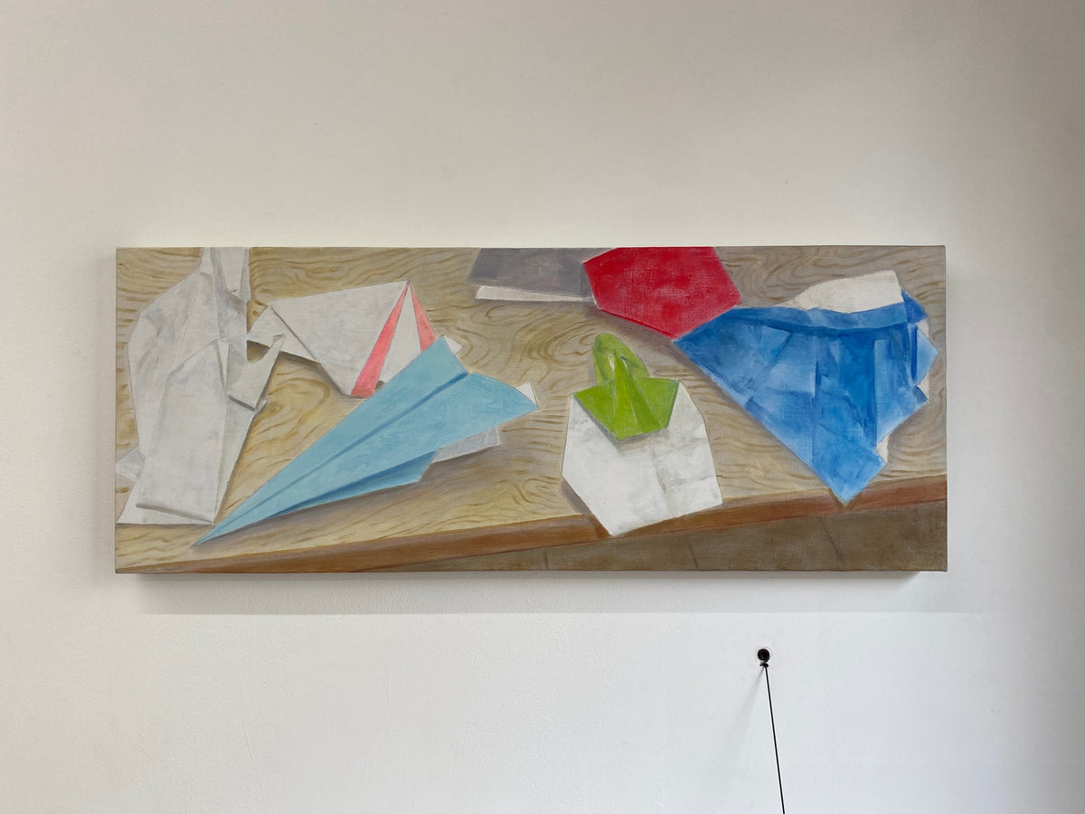 真作】絵画 吉村欽吾 油彩6号 爪木崎 断崖に寄せる波 悠久の海原 Y132